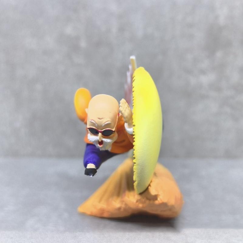 6cm/2.36in Anime Dragon Ball Z Figure Goku Krillin Master Roshi Action Figure Figurine Statue Decoration Model Toy Birthday Gift