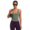 Cross-Strap Quick-Dry Yoga Vest: Versatile Running Sports Top with Stylish Back Design