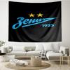 1PC Football Club Emblem Printed Tapestry Room Decoration Wall Hanging for Living Room Bedroom, Dormitory, Birthday and Christmas Gifts