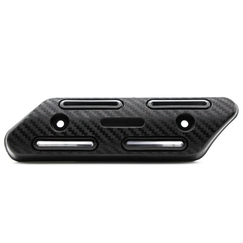 Motorcycle Exhaust Heat Shield Protector Cover Anti-scalding Guard Exhaust Heat Shield Protector Carbon Fiber For Dirt Bike