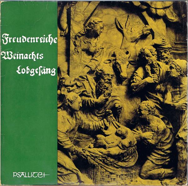 

LP Record CAPELLA ANTIQUA STUTTGART LEITUNG Freudenreiche Weihnachts Lobgesng 45170767PEU Psallite 1986 Germany Classical Used