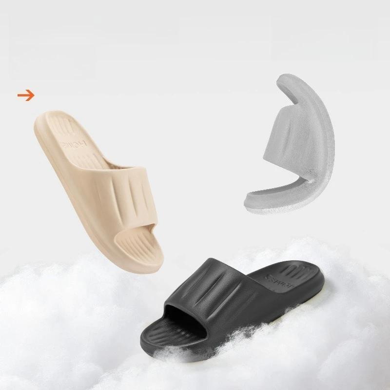 2025 Summer EVA Slippers for Women - Non-Slip Odor Resistant Thick Sole Stylish Couple Bathroom Shower Outdoor Slides