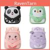 Kids Backpack With Bear Print For Preschoolers Nylon Breathable Lightweight