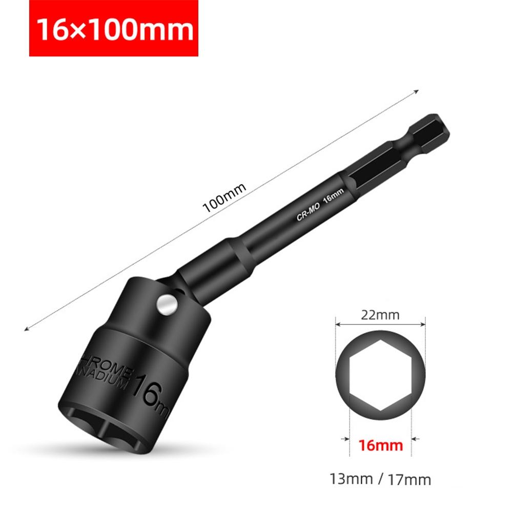 Degree Rotatable H H Hex Driver Socket Head Adapter