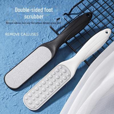 Dual-Sided Stainless Steel Foot File: Dead Skin & Callus Remover for Pedicure