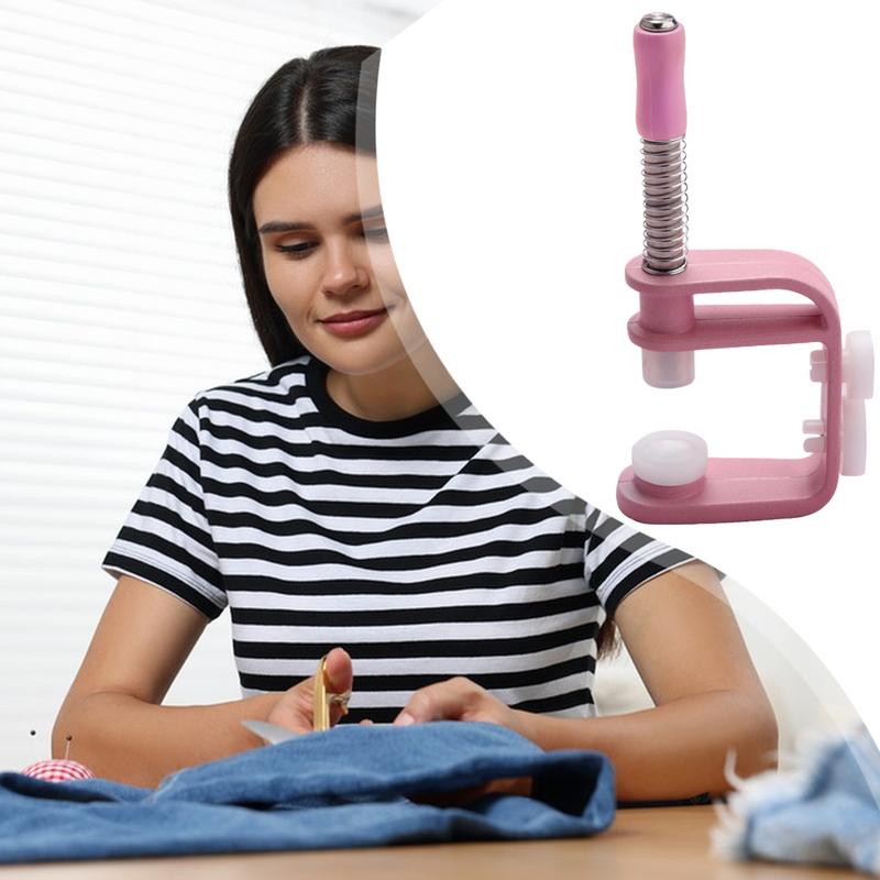 Button Installing Tool Ergonomic Snap Button Hand Pressing Tool Button Fastening Tools For Tailors Designers Handymen