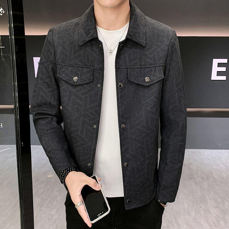 2025 Herren Vielseitige Freizeitjacke - Modisches Revers, Trendiger Herbst-/Wintermantel