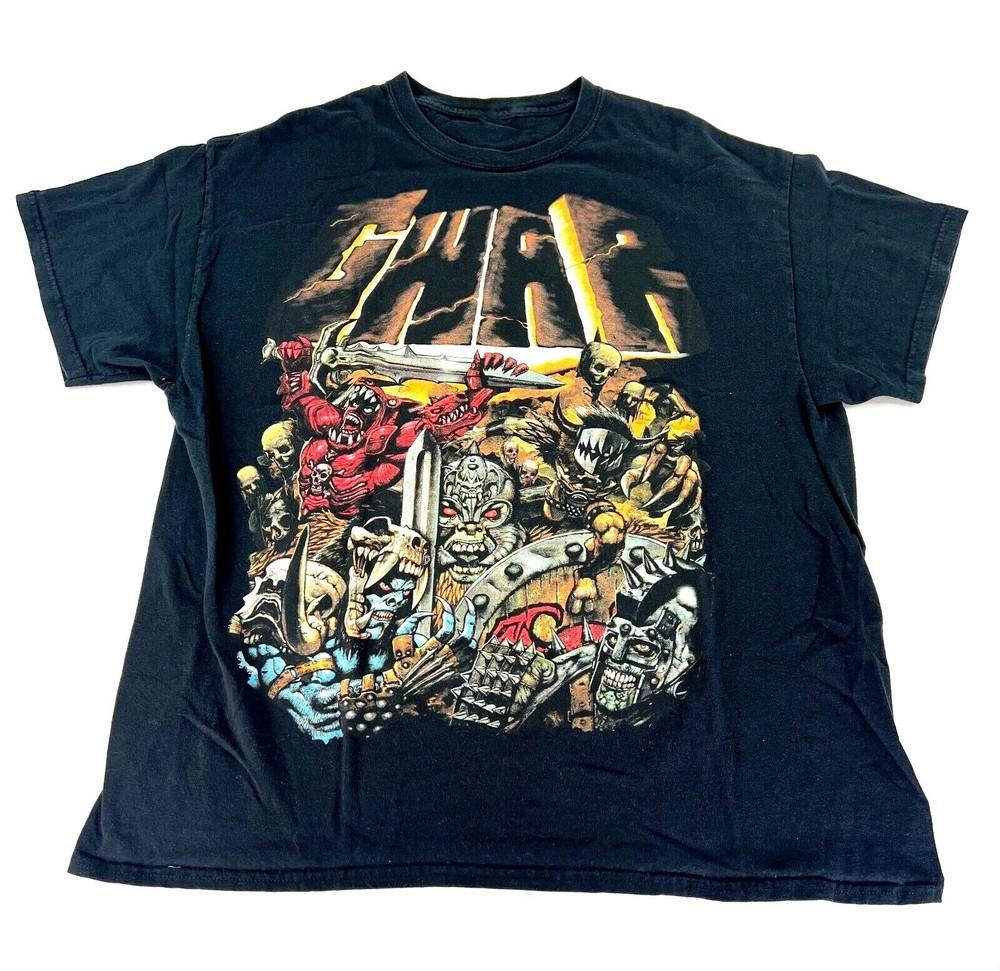 2018 Gwar Band The Blood of Gods Tour Shirt Black Classic Unisex S-5XL EM0475 Unisex T-Shirt XXXXL