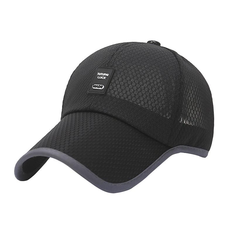 Men's Extended Brim Outdoor Fishing Cap with Sun Protection
