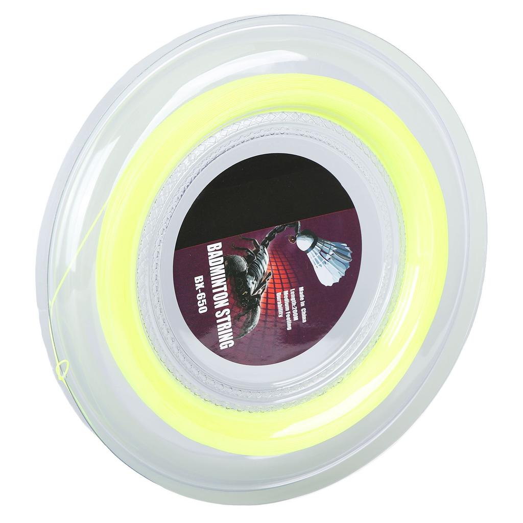 0,72 mm 200 m Badmintonschläger Saite Nylon Badminton Trainingsschläger Saitenlinie BX 650 Fluoreszierend