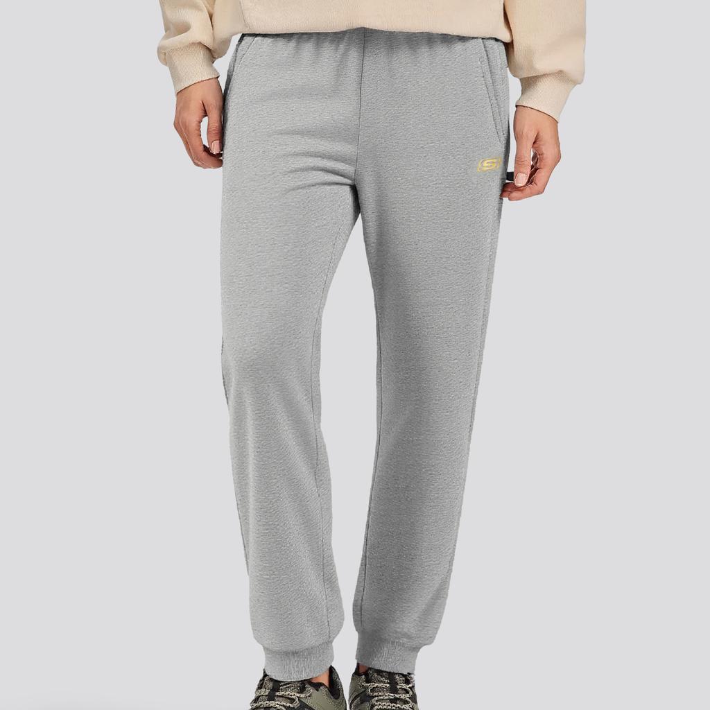Skechers Windproof Warm Solid Color Elastic Casual Pants Men Bottoms L325M100-004F