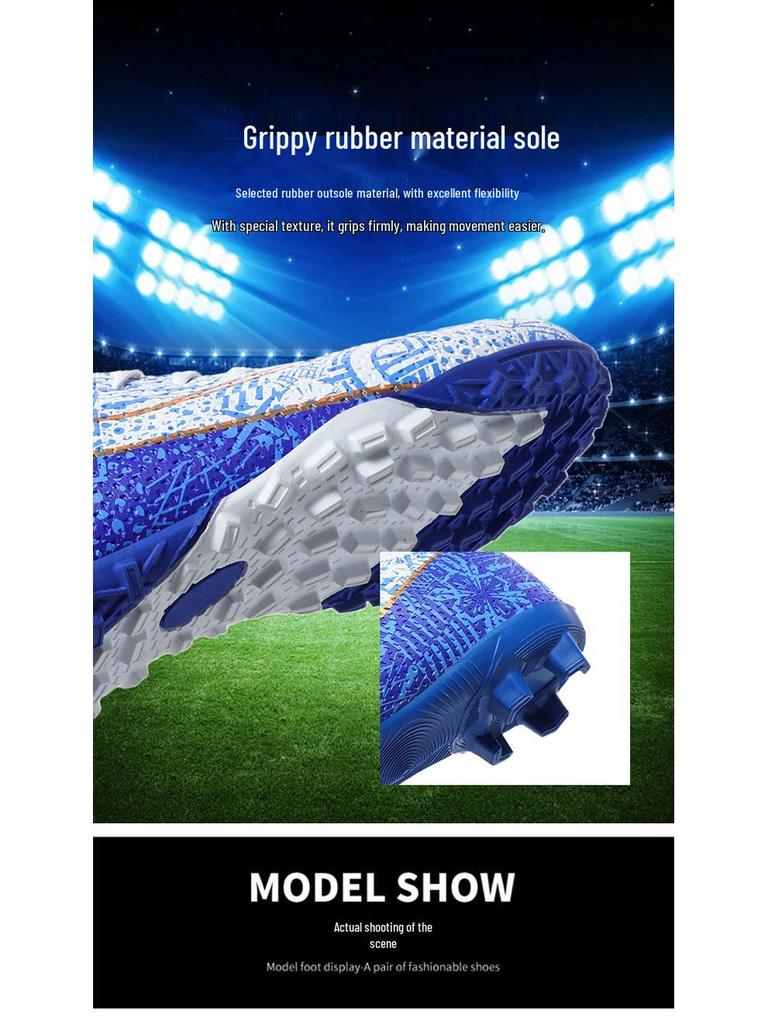 Unisex Youth Professional Long Spike Football Shoes