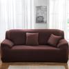 Elastic Sofa Slipcover Pure Color Universal Fit Full Wrap Couch Cover for Single Double 3 4 Seater Sofa