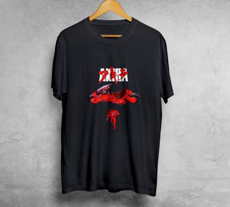 

Akira Vintage Mens T-Shirt Black Unisex T-Shirt XXXL