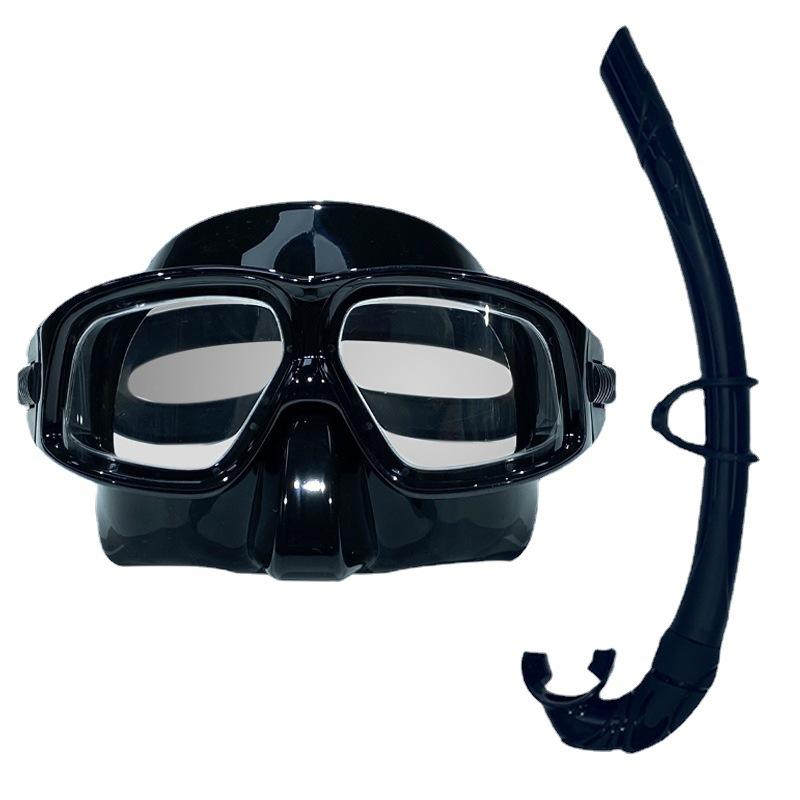 Diving Goggles Free Diving Mirror Breathing Tube Set