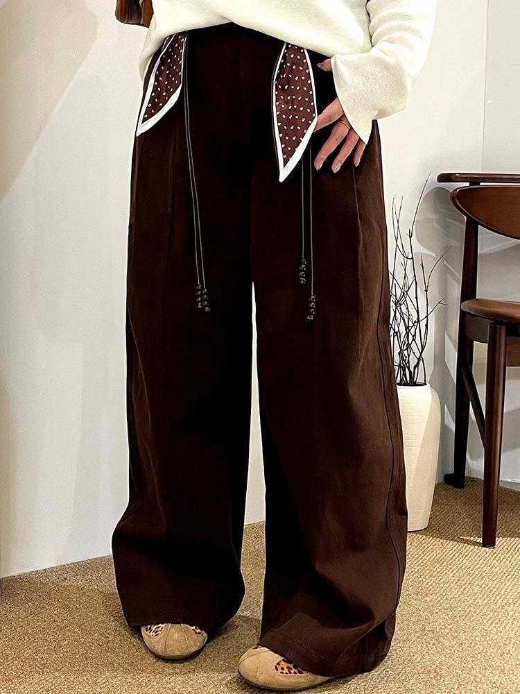 

Free Shipping - Women s Plus Size Versatile Straight Leg and Wide Leg Winter 2025 Jeans XL (60-70 kg)