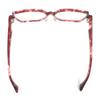 Pristine DITA Glasses IMPRYNT Marble Clear Red Women DTX749 Used