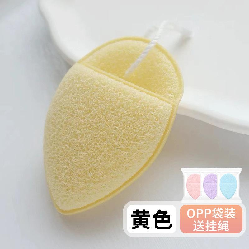 1PC Face Wash Cleansing Puff Soft Cosmetic Sponge Deep Facial Cleansing Mask Makeup Remover Cosmetic Puff Reusable Clean Tool