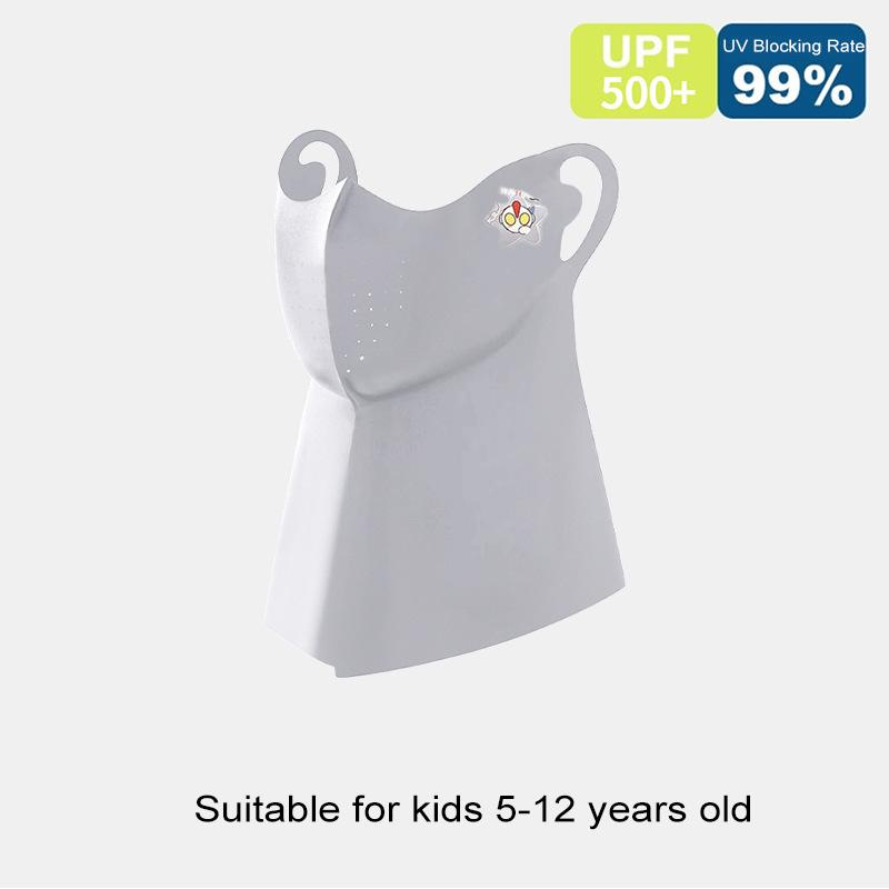 Children'S Adorable Cartoon Full-Face Sun Protection Mask, Breathable Uv-Blocking Summer Full-Coverage Sun Shield