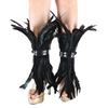 Adjustable Feather Ankle Cuff for Halloween Costume Parties Stage Performances Cosplay Event and Themed Celebrations