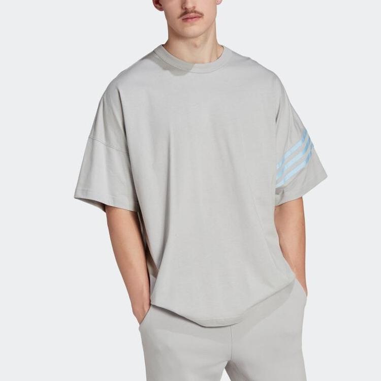 Adidas Adicolor Neuclassics Tee Grey Two Men Streetwear HS1484