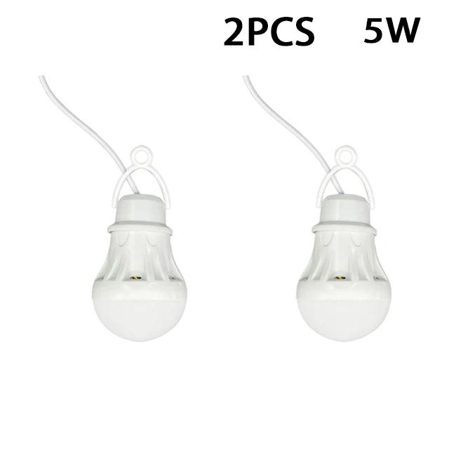 1/2/5pcs  Lantern Portable Camping Lamp Mini Bulb 5V LED USB Power Book Light LED Reading Student Study Table Lamp Super Birght