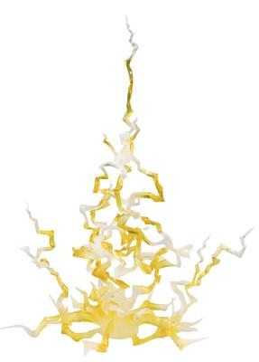 TAMASHII NATIONS Tamashii EFFECT THUNDER Yellow Painted Movable Figure Ver. Non-scale ABS&PVC