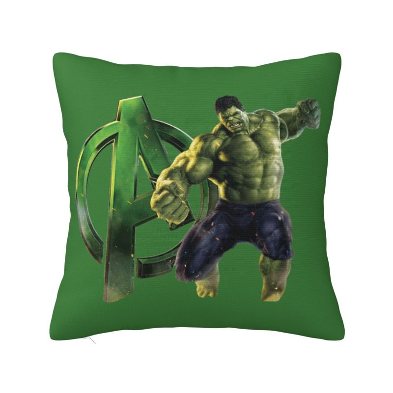 Custom Hulk Cushion Cover 45x45cm Velvet Modern Pillows
