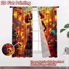 2D Flat Photography Backdrop Background Cloth Day of the Dead Celebration 100% Polyester Party Decorations for Bedroom