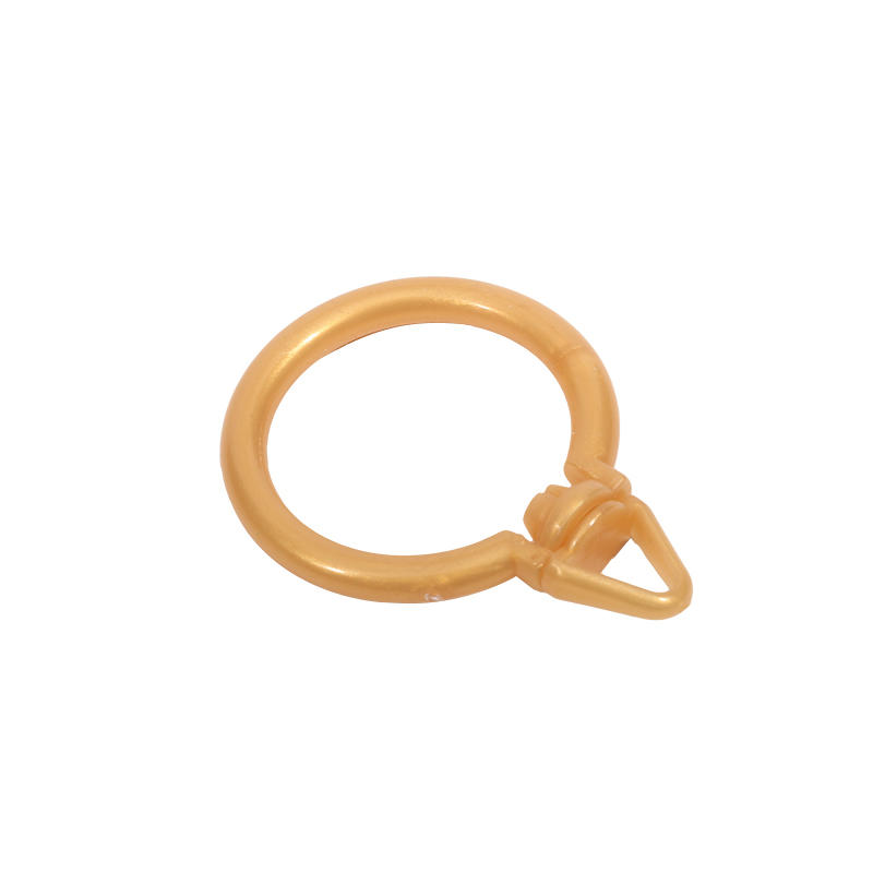 10 Pcs Window Treatment Clip Rings Shower Curtain Drapery Rings Curtain Hooks with Eyelets for Curtains and Rods