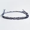 D600 Seven-Color Woven Cotton Beach Bracelet for Men and Women