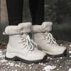 2025 Women's Mid-Calf Snow Boots with Fleece Lining, Thickened Cotton, Plus Sizes Available
