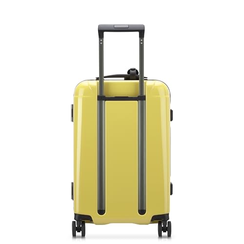 DELSEY PARIS TOKYO Suitcase, 40L, 55cm, 3.4kg, 10-Year Warranty, Carry-On, TSA Lock, USB Port, Official Import, DL00110680115, Yellow