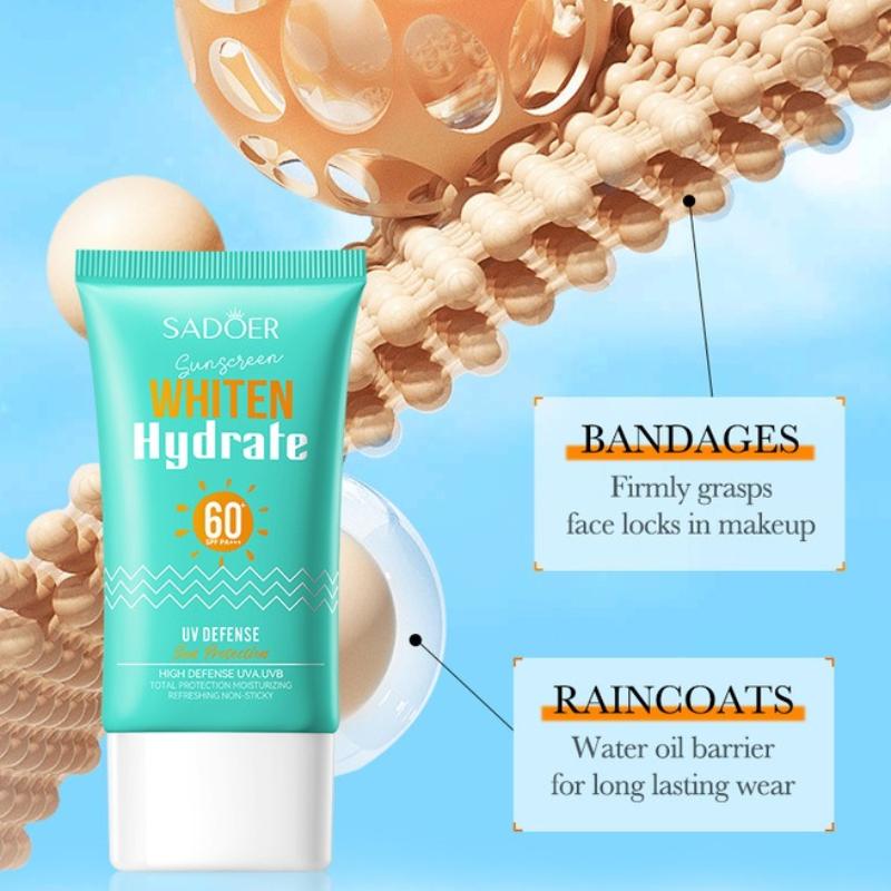 Whitening moisturizing sunscreen SADOER barrier cream UV protection sunscreen