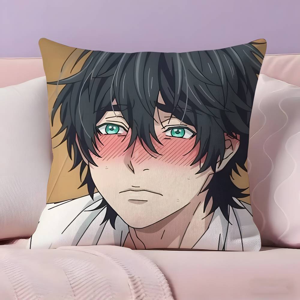 Anime y-Yarichin-Bitch Club Pillow Case Ultra Soft Skin Friendly Fabric Cloud Like Comfort & Concealed Zipper