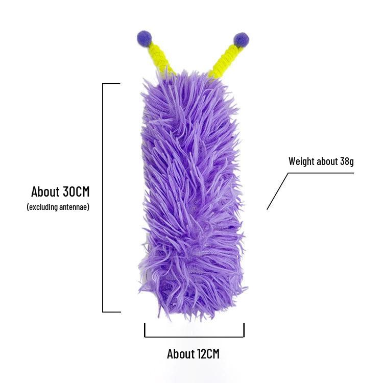 Long Plush Catnip Pillow: Interactive Toy for Cats' Deep Sleep and Boredom Relief