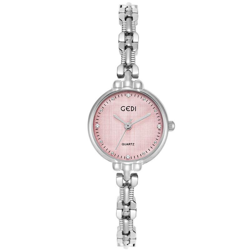 Gedi Womens Vintage Waterproof Quartz Watch With Jewelry Clasp For Elegant Fashion