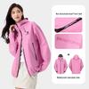 Camel 2025 Unisex Single-Layer Hard Shell Windbreaker Jacket