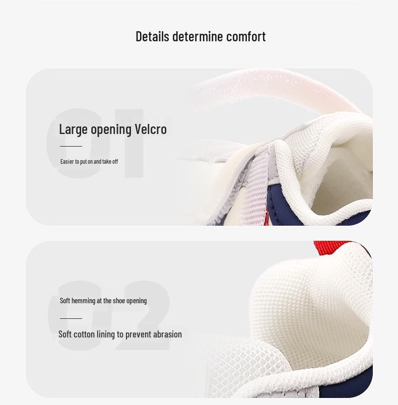 Wei Jun Yi Baby and Toddler Soft Sole Shoes for Boys and Girls, Spring/Autumn Style, 1-3 Years