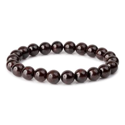 Garnet 5A Natural Stone Power Stone Bracelet for Work Love and Health Luck Circumference [Nanto Tenseki] Luck, Luck, (Inner 17cm)