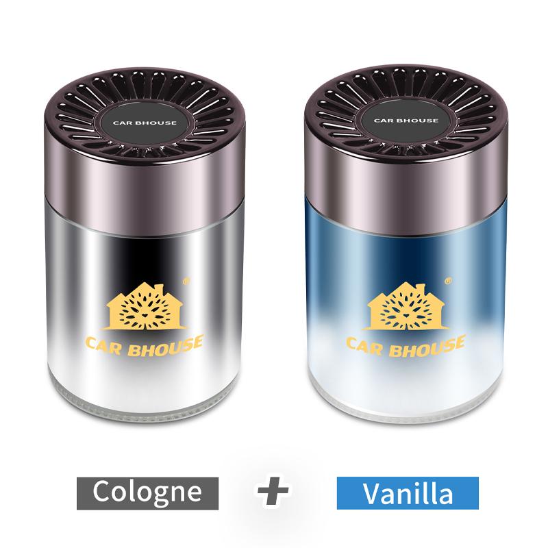 Car Air Freshener Solid Cologne Bubblegum Blackice Auto Accessories Vanilla Good Smell Interior Perfume Diffuser New Car Deodora