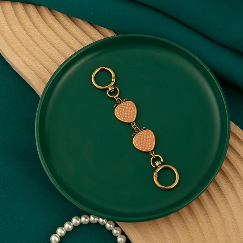 Bag Extension Chain Pearl Metal Accessories Love Buckle With One Shoulder Mahjong Armpit China-Chic Style