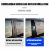 2Pcs Car Center Pillar Stickers BC Column Protective Decals For Skoda Rapid Fabia Octavia Roomster Yeti Superb VRS Scala Kodiaq Zao466