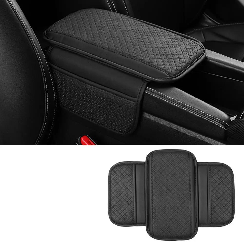 NEW Car Center Console Protector Cover Armrest Box Mat Pocket Support Cushion Four Rest Universal Seasons With Elbow Storag V0Z7