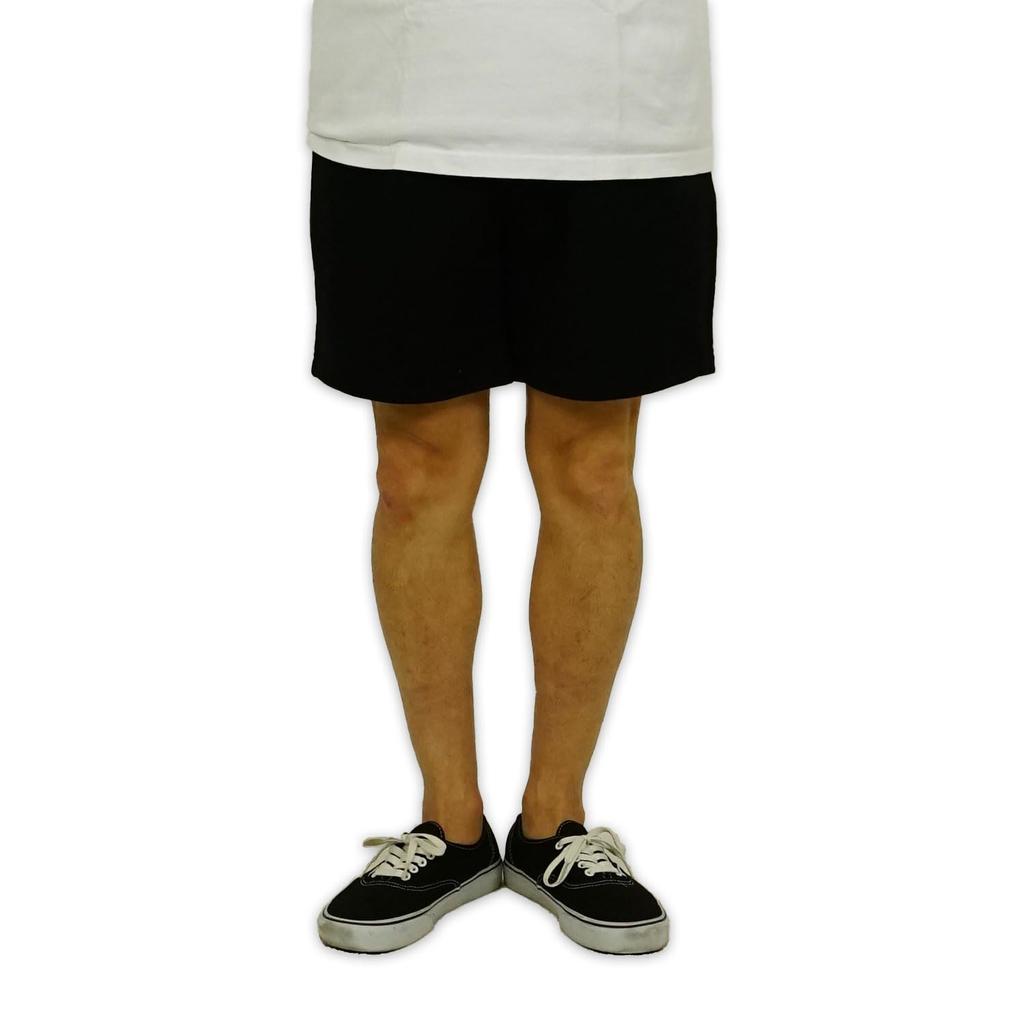 Angeles HF02 14oz Heavy Fleece Sweat M [Los Apparel] Shorts, Black,