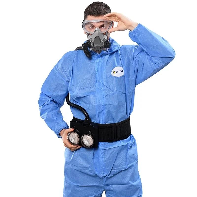 6200 Dust Gas Dual Industrial Mask Painting Powered Air Chemical For Electric Spraying Filters Work Safety Purifying