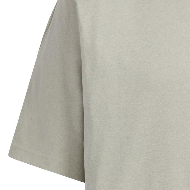 Adidas Climacool Fos Short Sleeve Round Neck Sports Casual T-Shirt Men Tops Leather-Gray KE9591