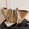 Temperament Commuting Large-capacity Tote Bag Women's Autumn Simple Casual Versatile Single Shoulder Portable Wing Bag