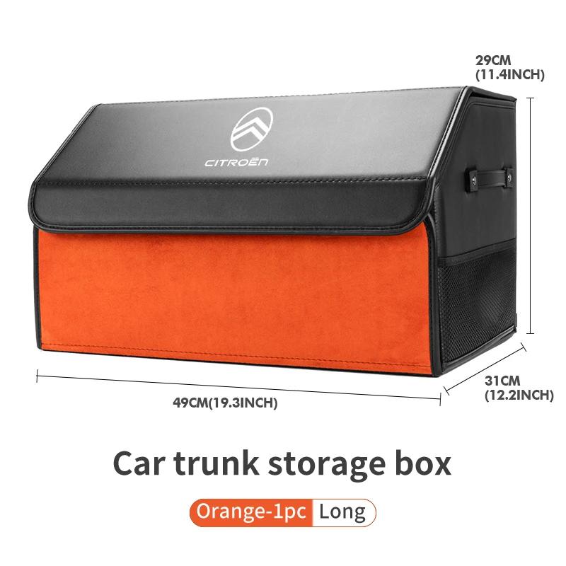 Car Trunk Storage Box Large Capacity Multiuse Tool Tidying For Citroen Grand Berlingo Jumper Celysee Xsara Picasso Aircross aik256