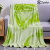 Lime Bubble Water Ultra Soft Sherpa Fleece Blanket Fluffy Warm Halloween Cozy Throw for Sofa Couch Bedroom Gift All season